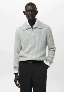 Рубашка поло Mango, Light Grey