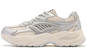 QIAODAN Kaiyuan 2.0 Дышащие и легкие низкие кеды женские серебристые - белый античный фарфор, цвет Silver Antique Porcelain White