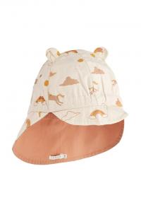 Детская кепка из двухстороннего хлопка Liewood, оранжевый