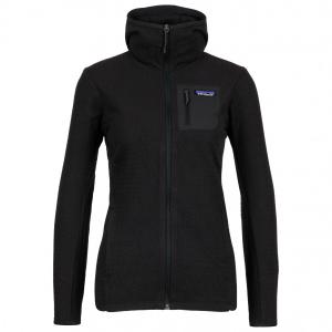 Флисовая жилетка Patagonia Women's R1 Air Full Zip Hoody, черный