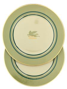 Набор из 2 салфеток для сервировки ⌀ 32 см ETRO HOME, зеленый