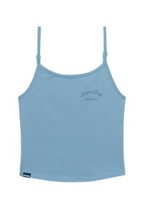 Superdry & Co Топ 'Athletics Essentials' в светло-голубом