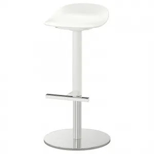 Барный стул, белый, 76 см, JANINGE IKEA