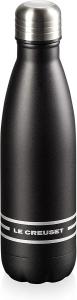 Бутылка для воды Le Creuset, нержавеющая сталь, 0,5 л, матовый черный