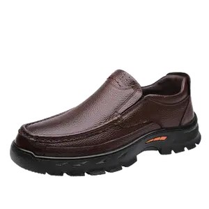 Bull charm Повседневные кожаные туфли мужские низкие черно-коричневые - коричневые, цвет Brown