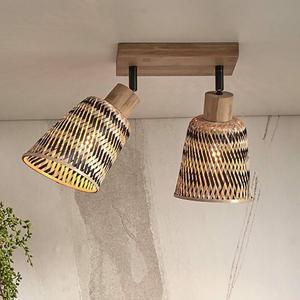 Потолочный светильник GOOD&MOJO Java, многоцветный - бамбук - 28 x 24 x 15 см