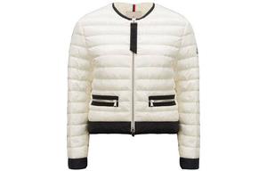 Пуховик женский белый Moncler
