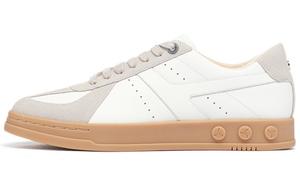 Чжэнжун Лоу-Топ Скейтборд обувь мужская бежево-серая LI-NING 1990, Бежевый/Колокольчик серый