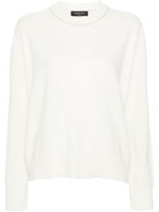 Fabiana Filippi джемпер с пайетками, белый