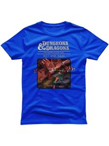 Dungeons And Dragons Футболка "D&D Set 1 - Basic Rules T-Shirt" синего цвета