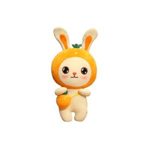 Плюшевая кукла Backpack Fruit Bunny высотой 30 см JINXIANGHE