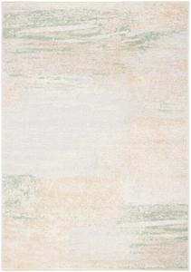 Ковер SAFAVIEH  Adirondack Collection, Ivory & Gold, современный абстрактный дизайн, не линяет и прост в уходе, идеален для помещений с высокой проходимостью: прихожая, гостиная, спальня (ADR112D), 77 x 122 см