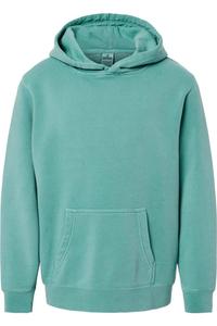 Молодежная толстовка с капюшоном средней плотности с пигментным окрашиванием от Independent Trading Co Independent Trading Co., цвет pigment mint