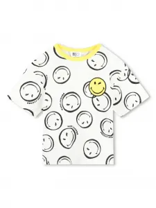 Футболка с принтом Marc Jacobs Kids, белый