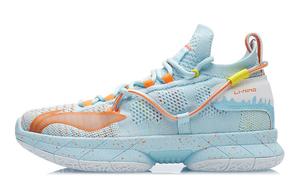 Детские баскетбольные кроссовки Speed 6 GS Mid-top Glow Blue/Orange Lining Young