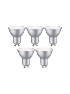 Paulmann Стандартный светодиодный отражатель 230 В, GU10, 460 лм, 4,9 Вт, 4000K, белый алюминий, E