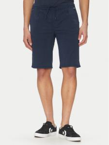 Шорты из ткани обычного кроя 20718156 Blend, синий