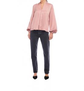 Топ Kiera с рукавами-блузон в цвете мов Fifteen Twenty, лиловый