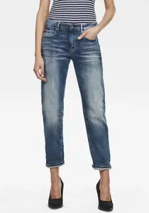 Джинсы-бойфренды G-Star RAW "Kate Boyfriend" с аутентичными эффектами, синий