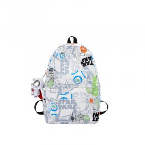 Нейлоновый рюкзак унисекс синий и белый/оранжевый и белый/черный GOX