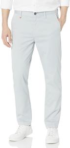 Брюки BOSS с зауженным кроем из хлопковой смеси, Light Dove Grey