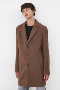 Medicine плащ с добавлением шерсти, коричневый