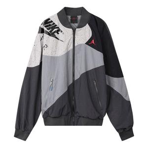 Куртка Air Jordan Legacy aj4 lightweight logo 'Gray', серый