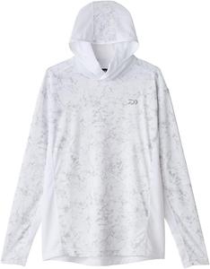 Толстовка Daiwa (DAIWA) Boat Game Hoodie Shirt DE-3625, различные модели (2025 год), белый