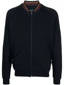 Куртка с полосками Paul Smith, синий