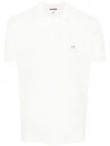 Рубашка поло 70/2 Mercerized C.P. Company, белый