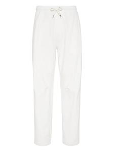 Brunello Cucinelli махровые брюки, белый