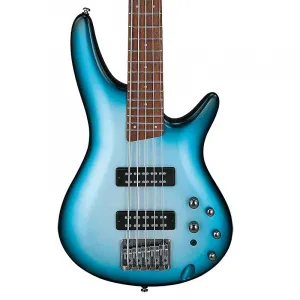 Бас-гитара Ibanez SR305E с 5 струнами - Металлик Глубокий Океан