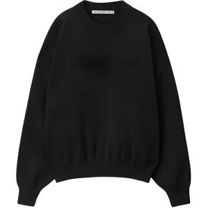 Футболка с логотипом Alexander Wang, черная
