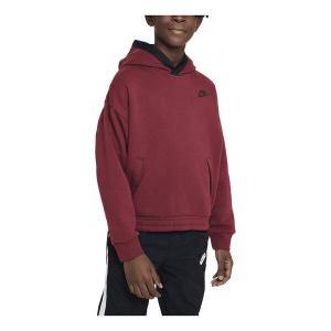 Толстовка с капюшоном культура баскетбола двусторонняя толстовка с капюшоном Nike, красный