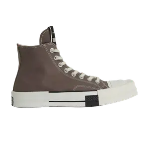 Кроссовки Converse x Rick Owens TURBODRK Chuck 70 без шнурков, коричневый