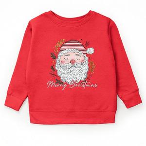 Молодежный свитшот с новогодним принтом Santa Stripes The Juniper Shop, Red