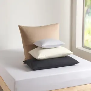 Наволочка Dream Sleep Basic Single Jersey 40x180 см для подушек для сна на боку, цвет антрацитовый Traumschlaf