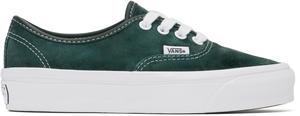 Зеленые замшевые кроссовки Premium Authentic 44 Vans