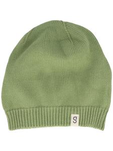 BREITER Летняя вязаная шапка зеленого цвета