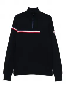 Свитер с молнией до середины Rossignol, синий