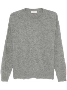 Свитер в рубчик Bruno Manetti, серый