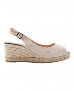 Босоножки-эспадрилии Gavina на танкетке VISCATA, Beige