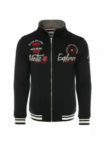 Премиальная толстовка на молнии Carisma, Schwarz