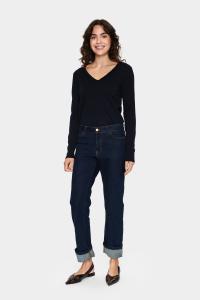 SAINT TROPEZ Свитер в цвете Marine Blue