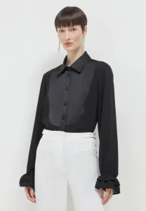 Рубашка из двух тканей Calliope, Ultrablack