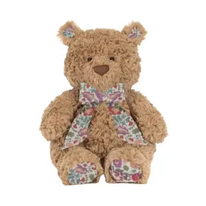 JELLYCAT Плюшевая кукла Liberty Floral Barcelona Bear, Purple Dolls, размер M