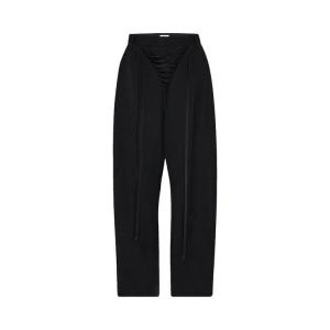 Брюки Jean Paul Gaultier Lace Up Suit Trousers Black, черный