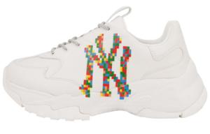 Кроссовки MLB Big Ball Chunky Chunky Sneakers Unisex Low-Top White And Colorful