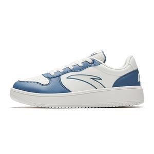 ANTA Trendy Board Shoes Women's Ivory White/Dust Curtain Blue