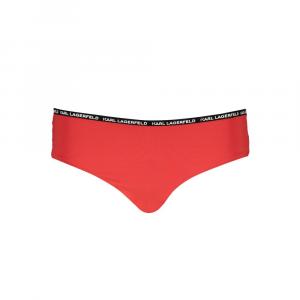 Красный купальник из эластана Karl Lagerfeld